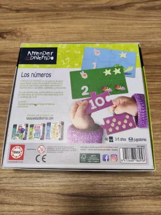 Juego de puzzles Los números Educa