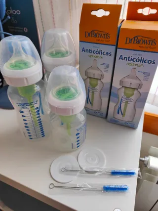 Lote Biberones Dr. Brown's Anticólicos 270ml