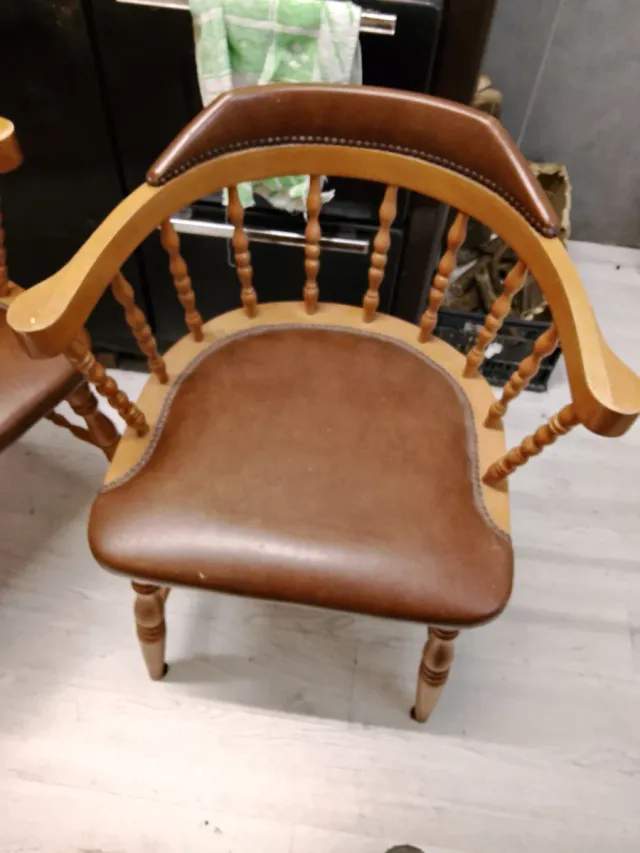 Pareja Sillones Windsor Vintage.Mocholi