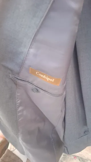 Completo uomo Combipel grigio taglia 56 NUOVO