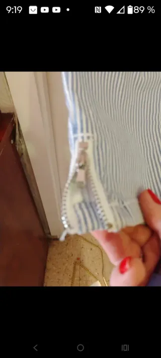 Pantalón Stradivarius Talla 38 Rayas