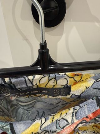 Falda corta estampada floral