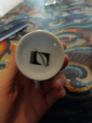 Lot de 6 tassetes i plats per cafè.