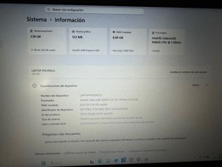 Portátil Lenovo Negro