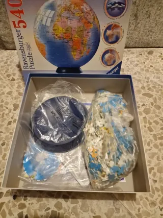 Puzzle 3D Ravensburger Globo Terráqueo 540 piezas
