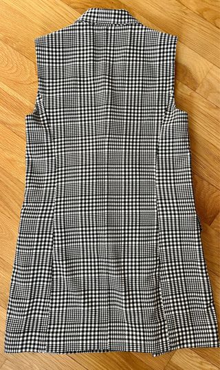 Vestido Chaleco Pata de Gallo