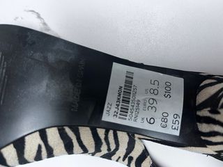 Zapatos Topshop Talla 39 Animal Print