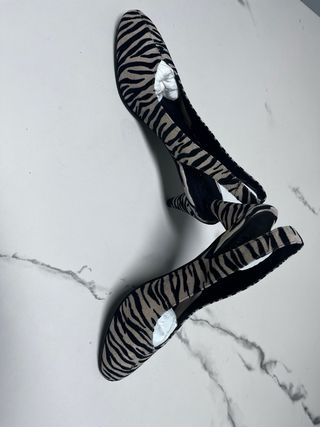 Zapatos Topshop Talla 39 Animal Print