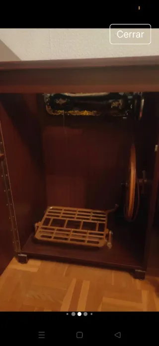 Máquina de coser Singer vintage