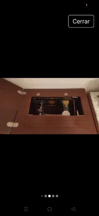 Máquina de coser Singer vintage