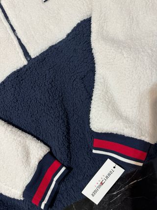 Polar Tommy Hilfiger Mujer Blanco y Azul