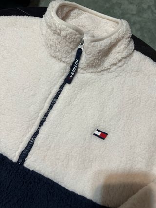 Polar Tommy Hilfiger Mujer Blanco y Azul