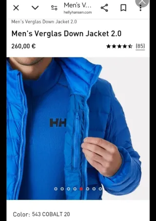 Chaqueta Helly Hansen Verglas Down 2.0 Hybrid Hood