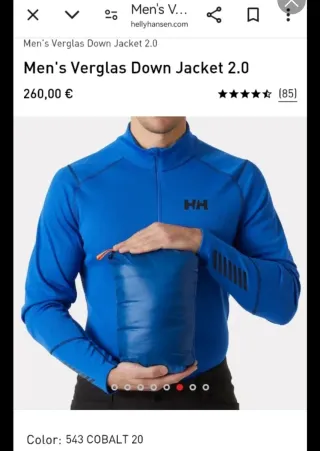 Chaqueta Helly Hansen Verglas Down 2.0 Hybrid Hood