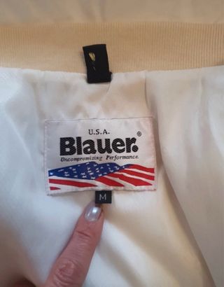 Blauer Piumino Donna Bianco