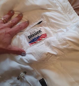 Blauer Piumino Donna Bianco