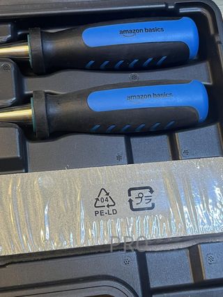 Juego de cinceles para madera Amazon Basics