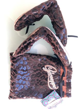 Lote de 2 pares de bailarina-home/viaje Gioseppo