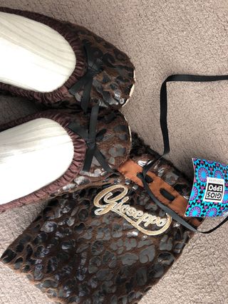 Lote de 2 pares de bailarina-home/viaje Gioseppo