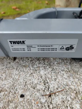 Portabicicletas Thule para 2 bicicletas