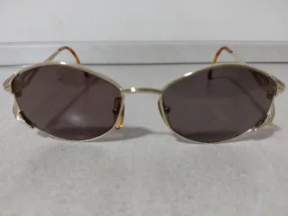 Fendi FV267 Occhiali da Sole Vintage Oro Marrone