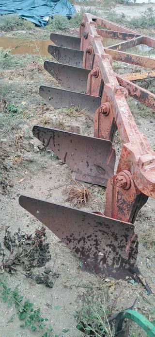 Vertederas fijas 6 hojas 18 pulgadas.