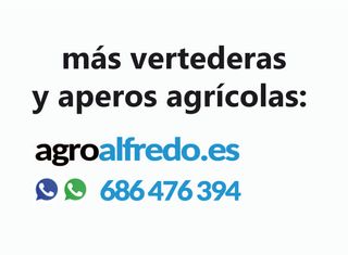Vertederas fijas 6 hojas 18 pulgadas.