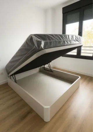 Canapé abatible con colchón