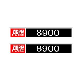 Adhesivos para tractor AGRIA 8900 Pegatinas