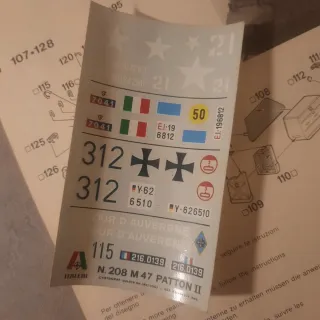 Kit Modellino tank M-47 Patton Italeri scale 1/35