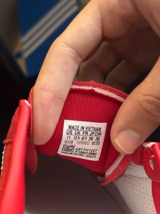 Adidas Spezial Rojas