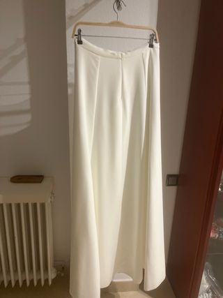 Falda de novia blanca talla 42,