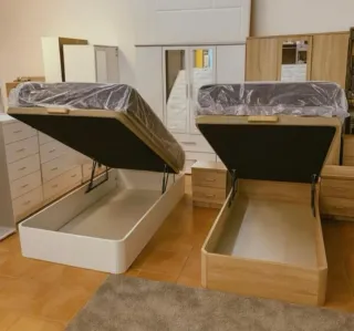 Canapé abatible con colchón