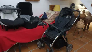 Conjunto Trío Silla Paseo Bebé