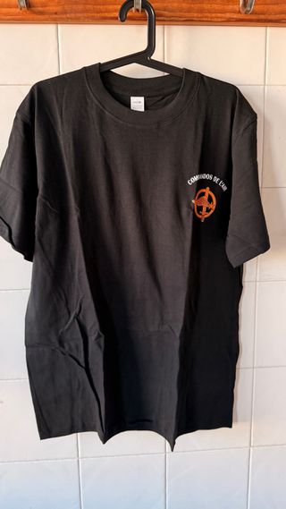 Camiseta negra algodón Comandos de l'Air