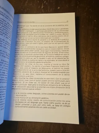 Libro Música, pensamiento y educación