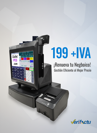 TPV NCR Completo con Impresora y Cajón