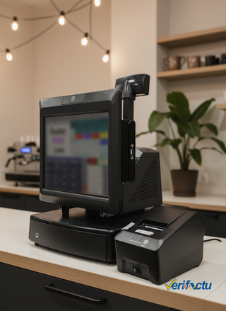 TPV NCR Completo con Impresora y Cajón