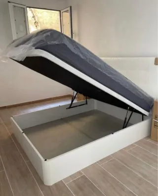 Canapé abatible con colchón