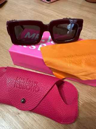 Gafas de sol Mr Boho x Its lava burdeos