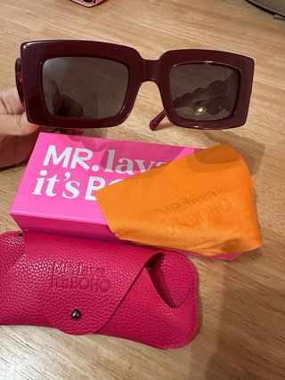 Gafas de sol Mr Boho x Its lava burdeos