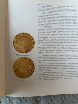 Libro Monedas de Oro Banco de España