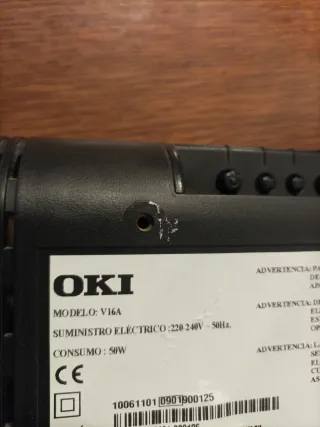 Televisión OKI TDT HD 15 pulgadas