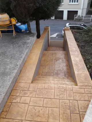 Soleras de hormigón impreso