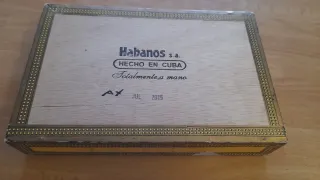 Scatola vuota sigari Montecristo No.4 originale