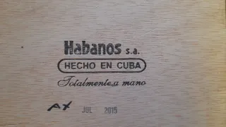 Scatola vuota sigari Montecristo No.4 originale