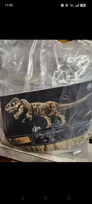 Piezas de construcción Tyrannosaurus Rex Esqueleto