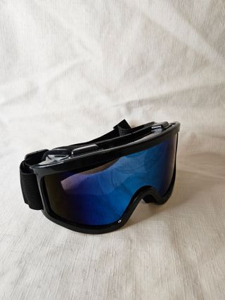 Gafas de esquí con lente azul