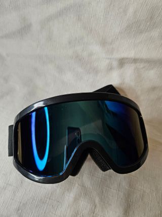 Gafas de esquí con lente azul