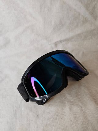 Gafas de esquí con lente azul